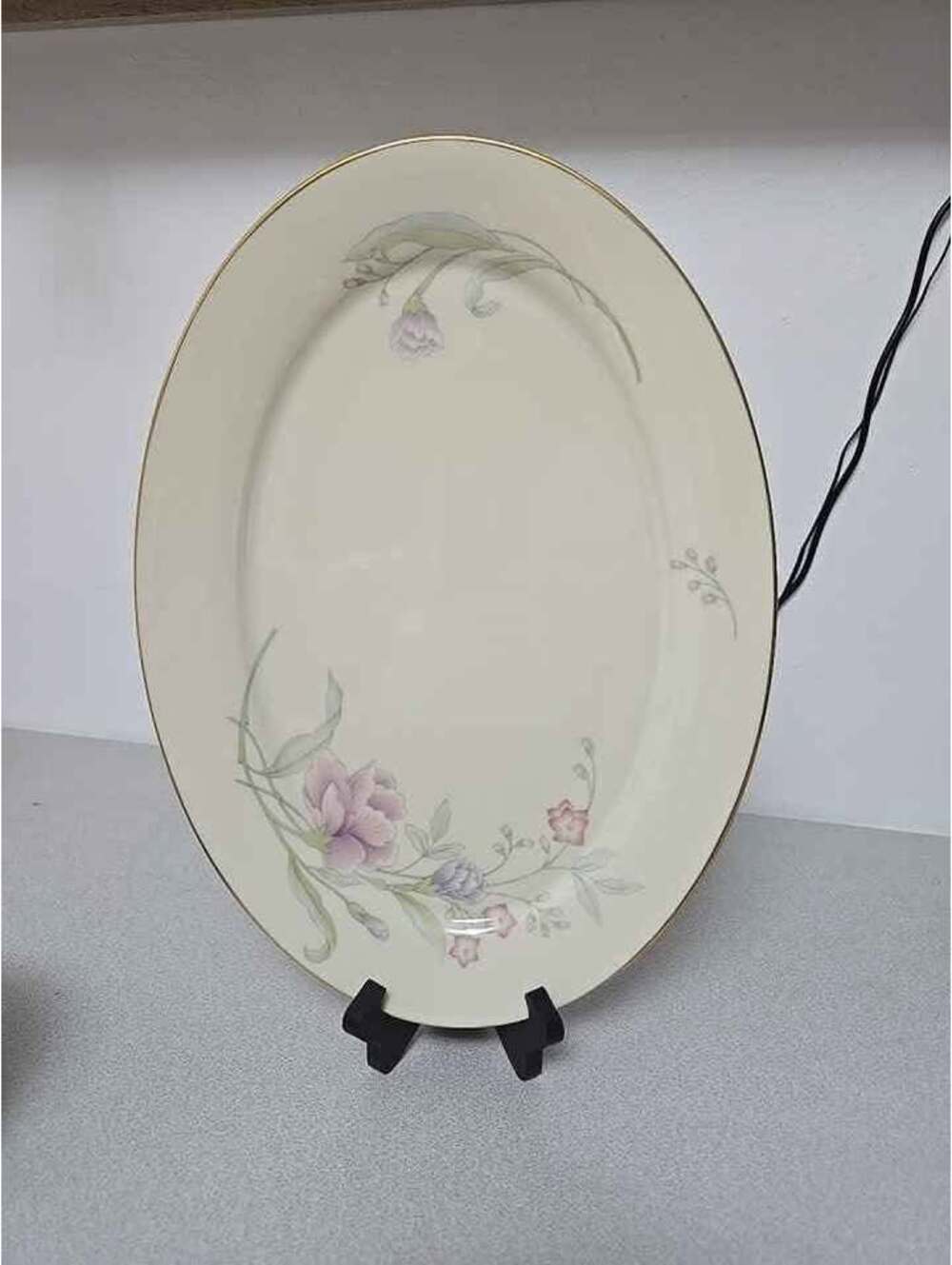 Lenox Platter Heiress Oval Platter Fine Porcelain